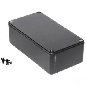 Image of Hammond 1590P1BK Diecast Enclosure Black (153 x 82 x 50mm)