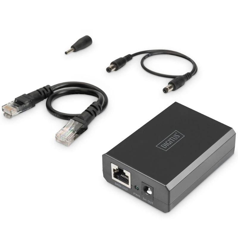 Image of FDL GIGABIT POE SPLITTER 802.3af/at - 48V TO 5/9/12V 2A (24W)