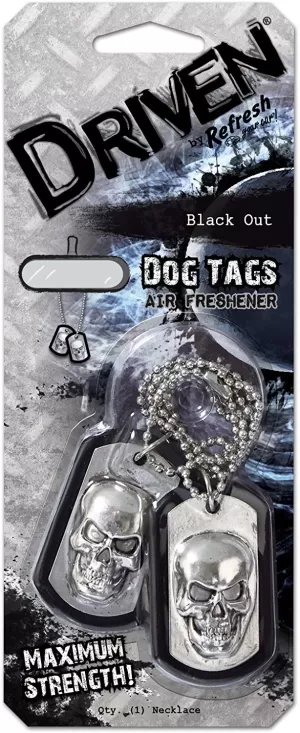 Image of Dog Tags Driven Air Freshener