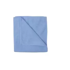 Image of Robert Scott Contract Microfibre Cloth (Pack Of 10) (One Size) (Blue) - Blue