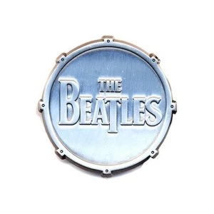 Image of The Beatles - Drum Logo Pin Badge