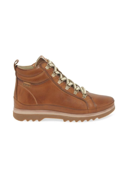 Image of Pikolinos Womens 'Vigo' Ankle Boots in Tan Size: 4 Tan Female 4
