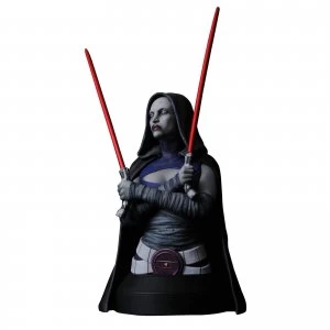 Image of Gentle Giant Star Wars The Clone Wars Asajj Ventress 1/6 Scale Bust