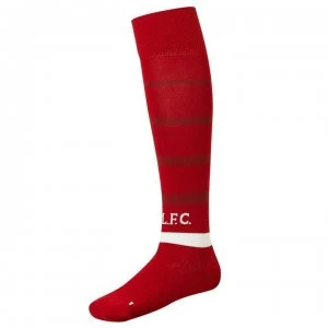 Image of New Balance Liverpool Home Socks 2018 2019 - Red