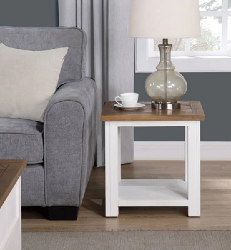 Image of Baumhaus Splash Of White - Lamp / Side Table