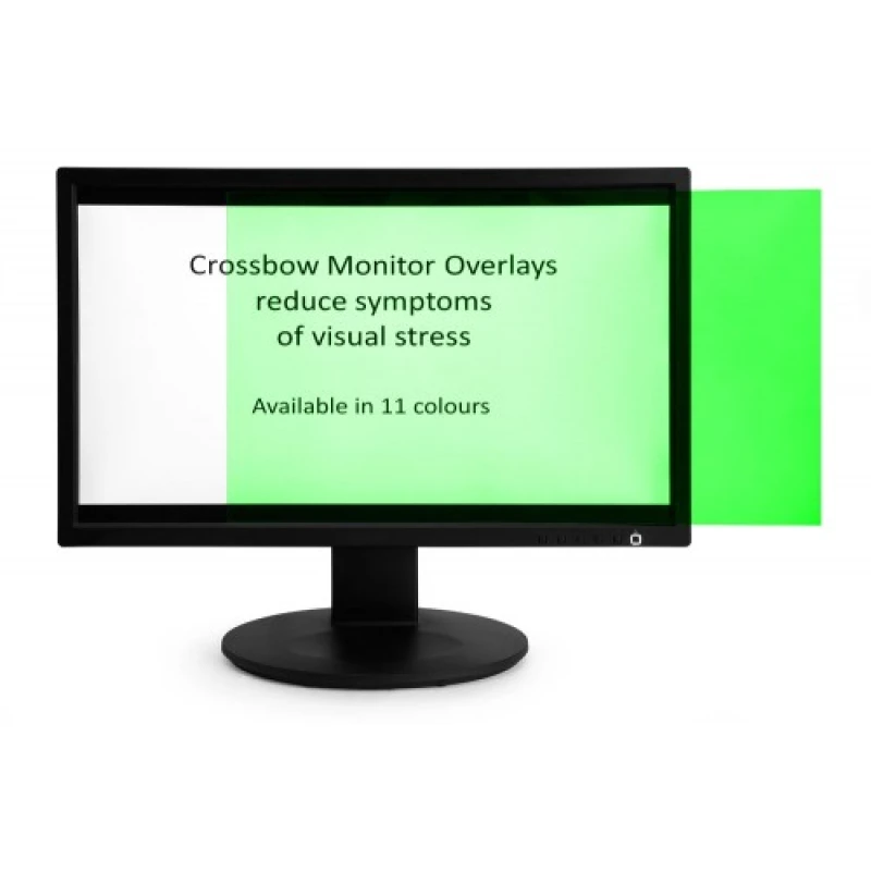 Image of Crossbow Education Monitor Overlay Grass - 24 Widescreen (299 x 529 mm