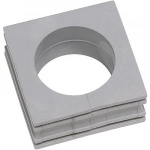 Image of Icotek KT 19 Cable grommet slotted Terminal max. 20 mm Elastomer Grey