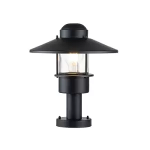 Image of Klampenborg Outdoor Pedestal Light Black, IP44