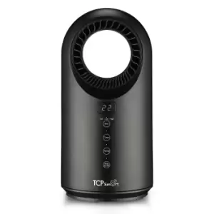 Image of TCP Smart WiFi Portable Bladeless Heater & Cooling Fan 1500W Black