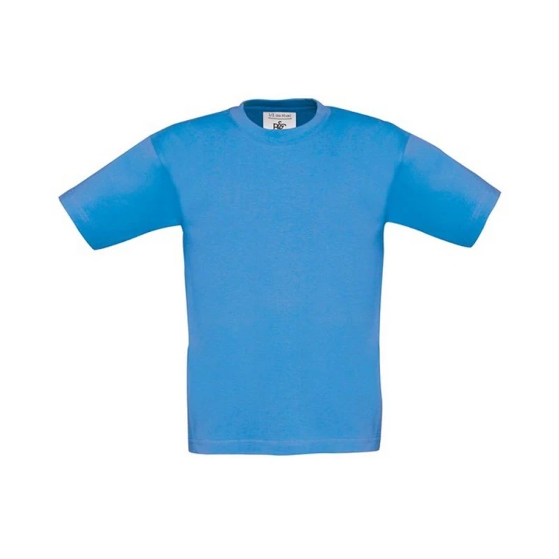 Image of B&C Exact 150 T-Shirt in Dark Blue Size: 3-4 Years Dark Blue Unisex 3-4 Years