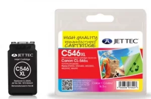Image of JetTec Canon CL546XL Tri Colour Ink Cartridge
