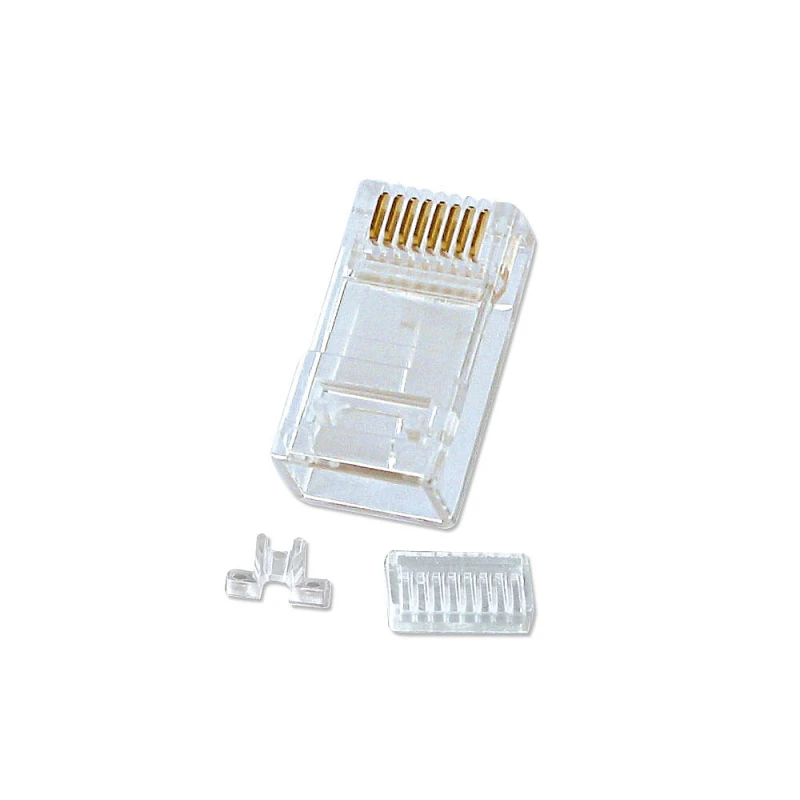 Image of Lindy Lindy Unshielded RJ-45 Male Connector, 8 Pin CAT6, Pack of 10 62430