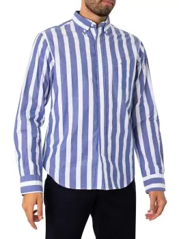 Image of Regular Broadcloth Stripe Shirt