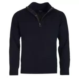 Image of Barbour Holden Half Zip Jumper - Blue