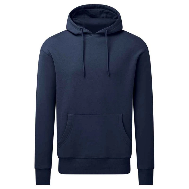 Image of Anthem Mens Plain Hoodie in Navy Size: XS Navy Male XS