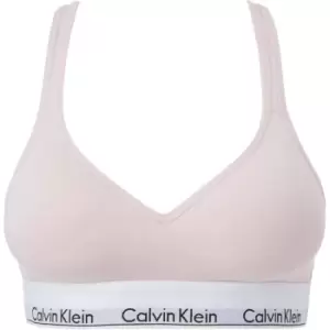 Image of Calvin Klein cotton bralette lightly lined - Nude