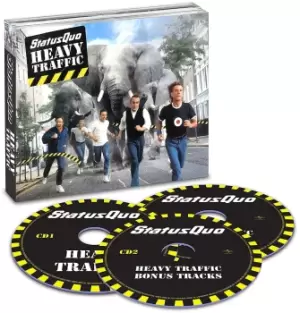 Image of Status Quo Heavy traffic CD multicolor