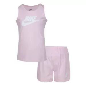 Image of Nike Club Short Set Bb22 - Pink