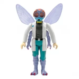 Image of Teenage Mutant Ninja Turtles ReAction Action Figure Baxter Stockman 10 cm