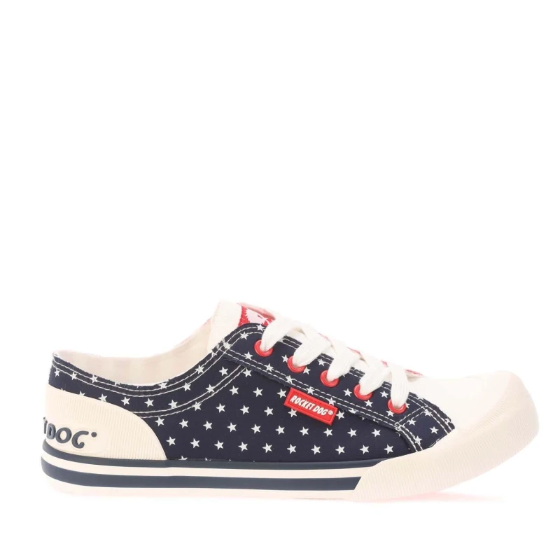Image of Rocket Dog Jazzin Blue Star Trainers