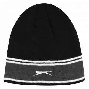Image of Slazenger Lined Beanie Hat Mens - Black