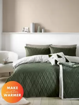 Image of 'Cosy Soft Christmas Tree' Duvet Cover Set