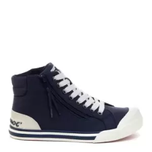Image of Rocket Dog Jazzin Navy High Top Trainers