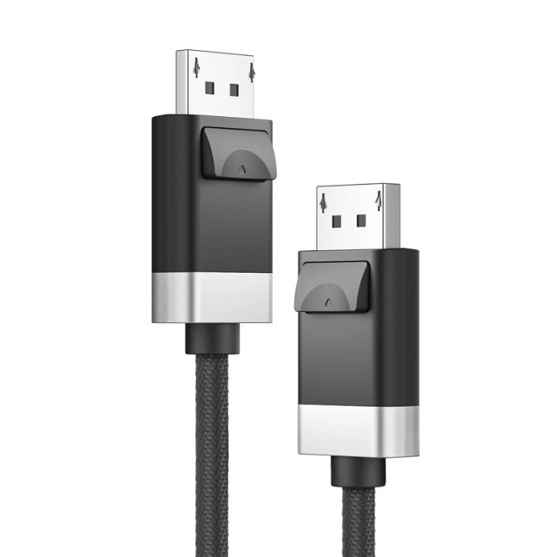 Image of ALOGIC ALOGIC FUDP2-SGR DisplayPort cable 2m Grey, Black FUDP2-SGR