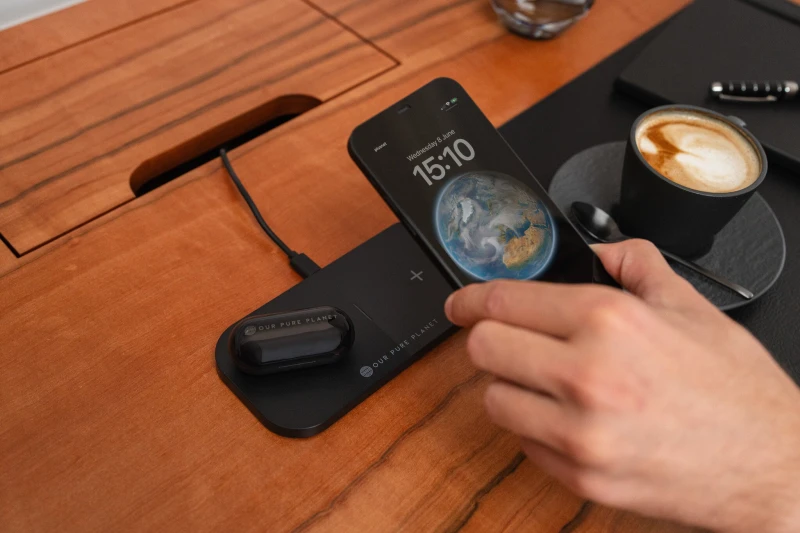 Image of OPP Our Pure Planet 15W Dual Wireless Charging Pad OPP131