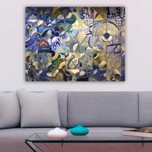 Image of 93191041_70100 Multicolor Decorative Canvas Painting