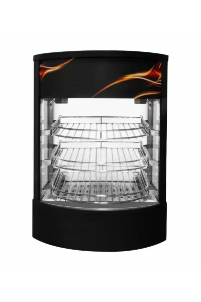 Image of Commercial Food Warmer Glass Pizza Display