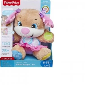 Image of Fisher Price Laugh and Learn Puppy Toy - Sister