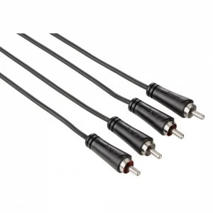 Image of Audio Cable 2 RCA plugs - 2 RCA plugs 3m