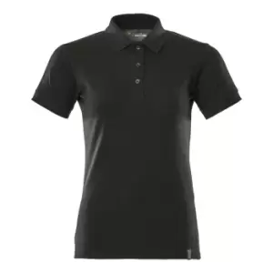 Image of CROSSOVER SUSTAINABLE WOmens POLO SHIRT BLACK (XL)