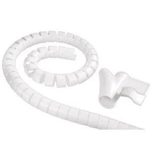 Image of Hama Cable Bundle Tube 1.5m 30 mm - White