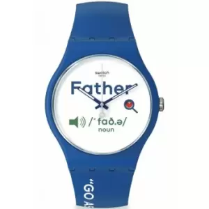 Image of Gents Swatch All About Dad New Gent Fathers Day Watch
