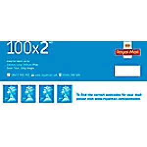 Image of Royal Mail 2nd Class Postage Stamps 100 Pieces