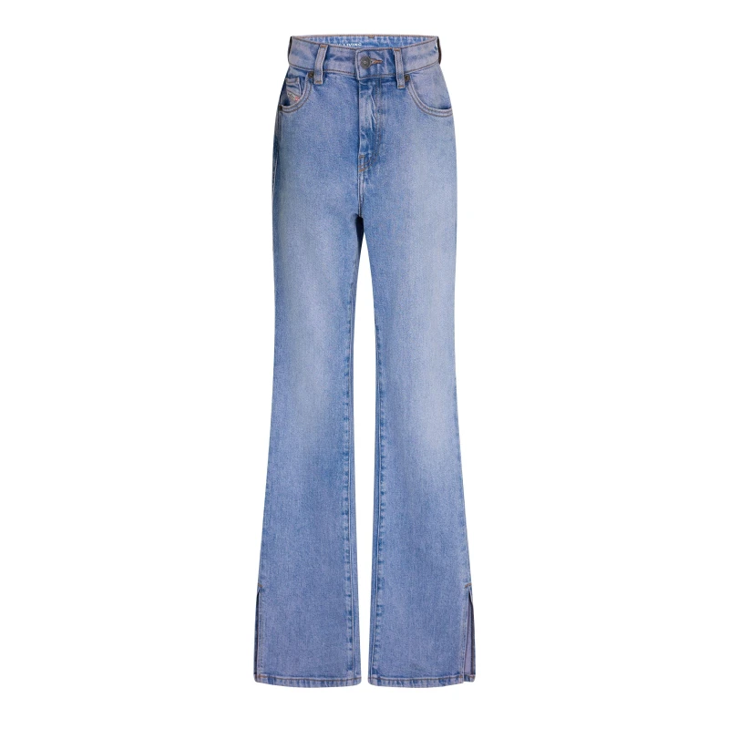 Image of Diesel Womens Esptn Straight Leg Jeans Mauve female 23 L30
