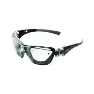 Image of Scruffs T54173 Falcon Anti-Fog Lens Safety Glasses Black