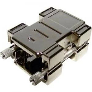 Image of D SUB adapter housing Number of pins 9 Plastic metallised 180