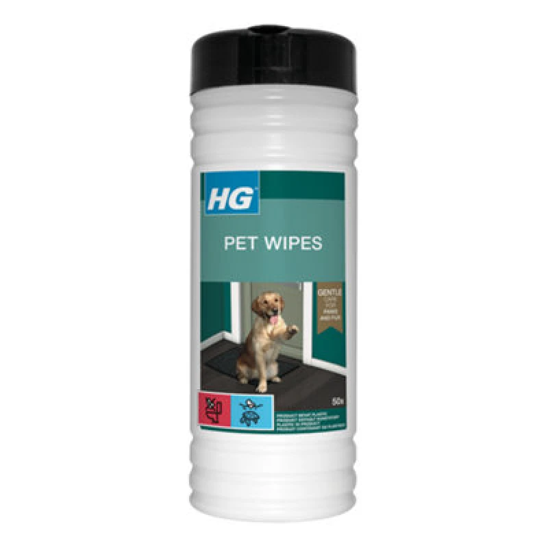 Image of H G 701000103 Pet Wipes Tub of 50 701000103