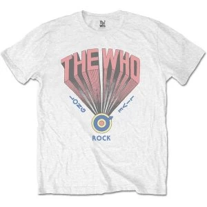 Image of The Who - Long Live Rock Unisex Medium T-Shirt - White