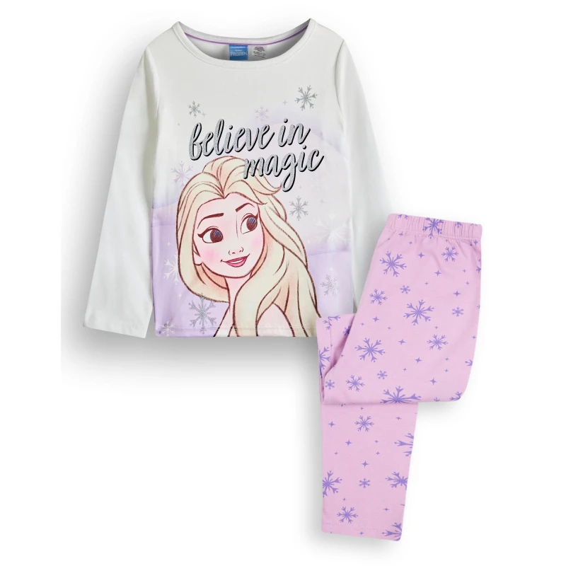 Image of Disney Long Sleeve Long Leg Pyjama Set Purple female