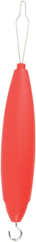 Image of Aidapt Plastic Button Hook Zipper Red Red
