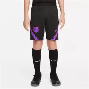 Image of Nike FC Barcelona Dri Fit Strike Shorts Junior Boys - Black