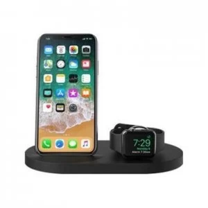Image of Belkin BOOST UP Wireless Charging Dock for iPhone + Apple Watch + USB port - Black