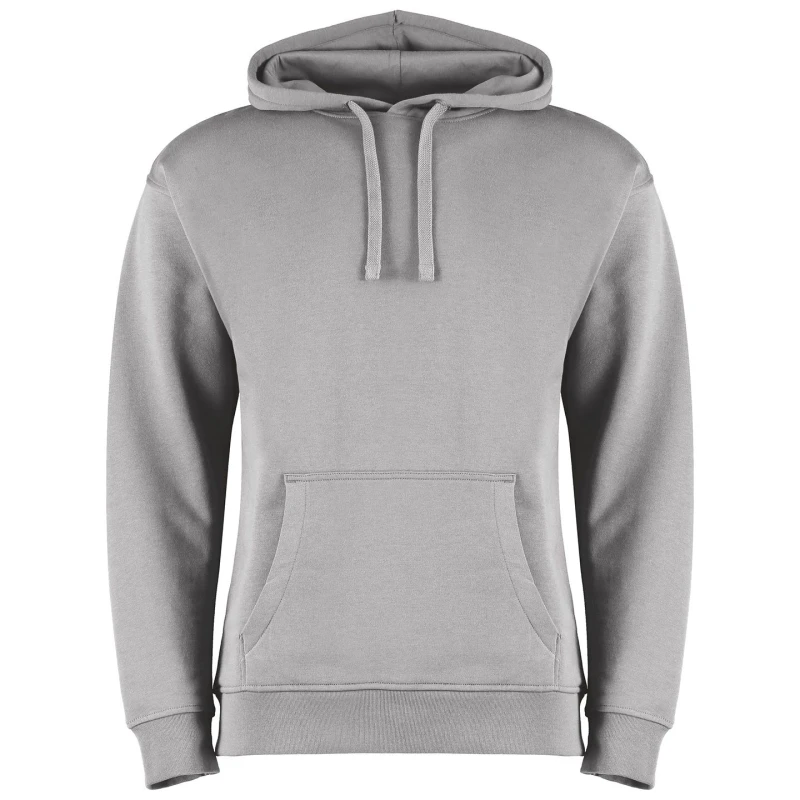Image of Kustom Kit Mens Regular Fit Hoodie in Grey Size: Small Grey Male S