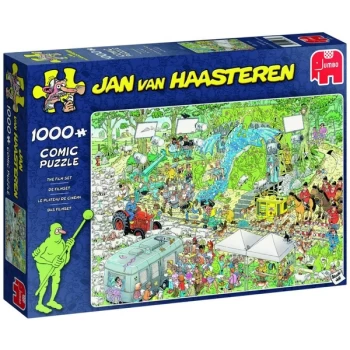 Image of Jumbo Jan van Haasteren The Film Set Jigsaw - 1000 Piece