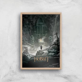 Image of The Hobbit: The Desolation Of Smaug Giclee Art Print - A2 - Wooden Frame
