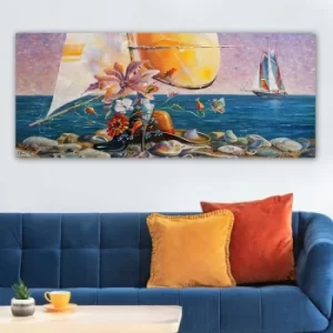 Image of YTY1101741929_50120 Multicolor Decorative Canvas Painting